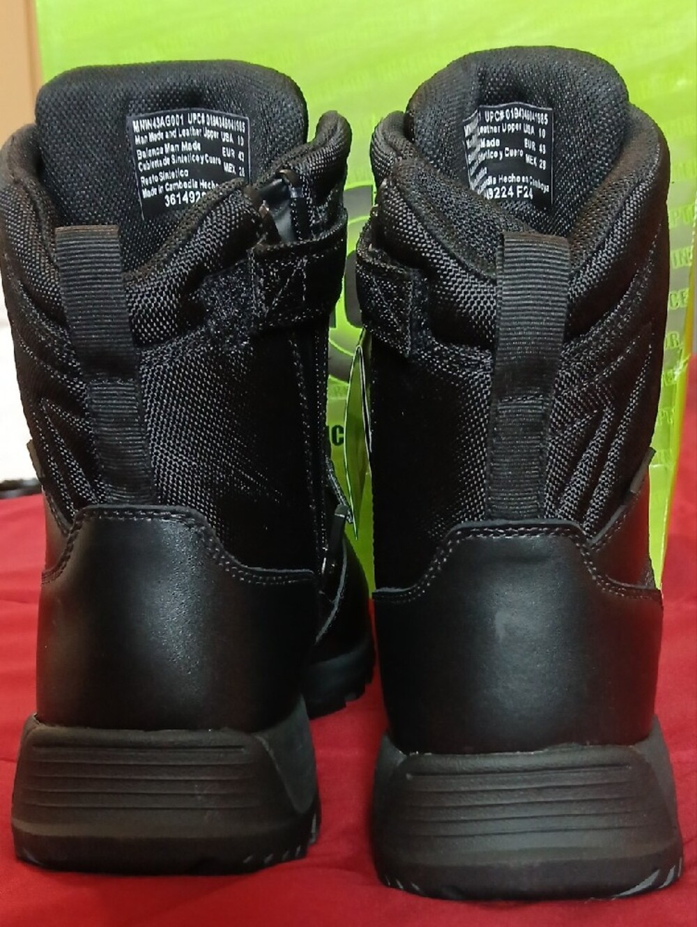 Interceptor Men's 10 Jarret 8" Soft Toe Tactical Boots - Picture 3 of 16